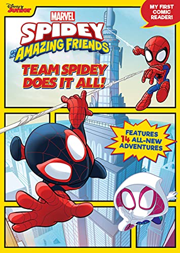 Spidey and His Amazing Friends Team Spidey Does It All!: My First Comic Reader! (Paperback)