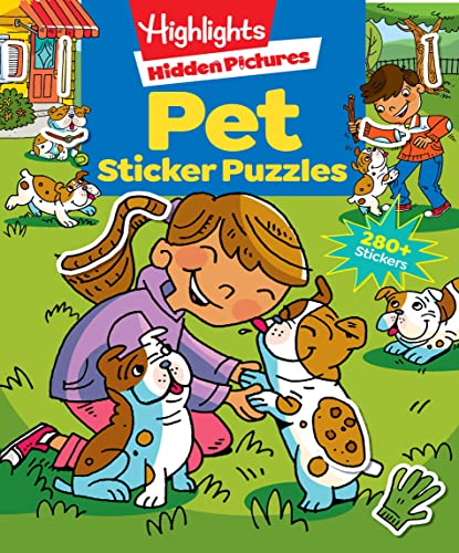 Pet Puzzles (HighlightsT Sticker Hidden Pictures�)