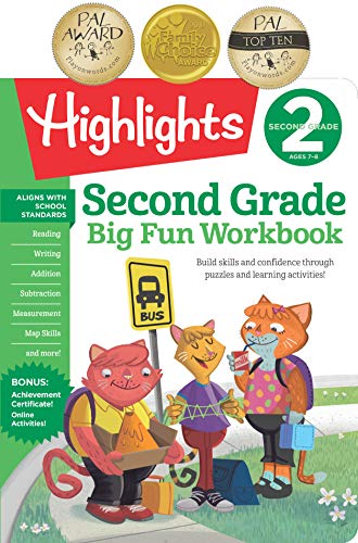 Second Grade Big Fun Workbook (Highlightsâ ¢ Big Fun Activity Workbooks)