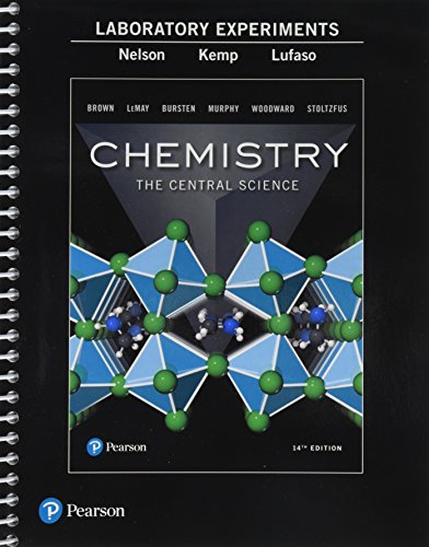 Laboratory Experiments for Chemistry: The Central Science