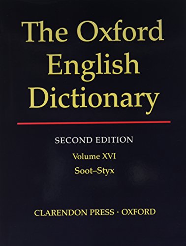 The Oxford English Dictionary, Second Edition (VOLUME 16)