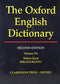 Oxford English Dictionary Edition Volume 20