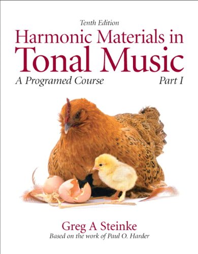 Harmonic Materials in Tonal Music: A Programmed Course, Part 1