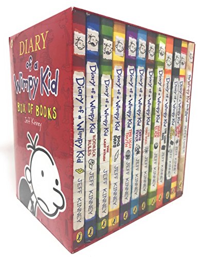 Diary of a Wimpy Kid 12 Books Complete Collection Set New(Diary Of a Wimpy Kid,Rodrick Rules,The Last Straw,Dog Days,The Ugly Truth,Cabin Fever,The Third Wheel,Hard Luck,The Long Haul,Old School.etc