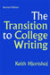 The Transition to College Writing