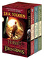 J. R. R. Tolkien 4-Book Boxed Set: the Hobbit and the Lord of the Rings (Movie Tie-In) : The Hobbit, the Fellowship of the Ring, the Two Towers, the Return of the King