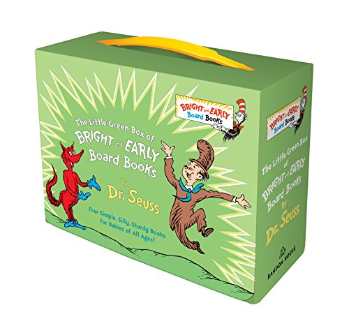 Little Green Box of Bright and Early Board Books: Fox in Socks; Mr. Brown Can Moo! Can You?; There's a Wocket in My Pocket!; Dr. Seuss's ABC (Bright & Early Board Books(TM))