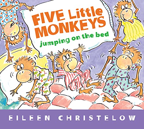 Five Little Monkeys Jumping on the Bed Padded Board Book (A Five Little Monkeys Story)