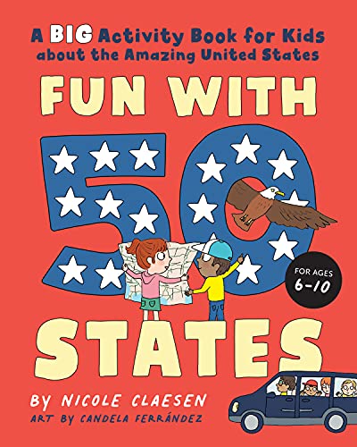 Fun with 50 States: A Big Activity Book for Kids about the Amazing United States