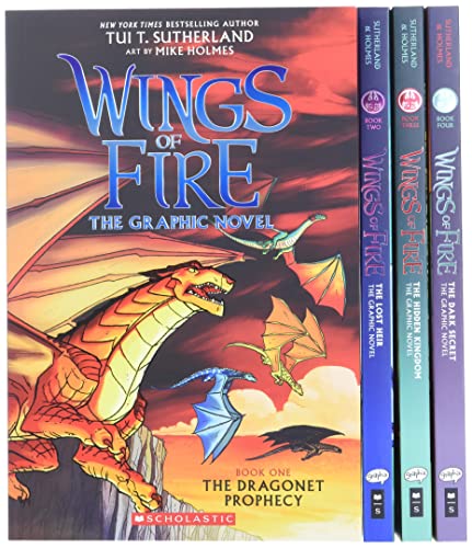 Wings of Fire Graphix Box Set (Books 1-4) (Paperback or Softback)