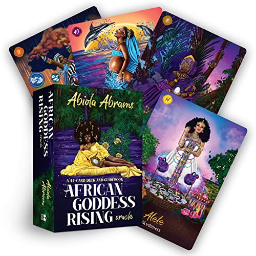 African Goddess Rising Oracle: A 44-Card Deck and Guidebook (Cards)