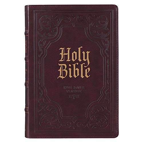 KJV Bible Giant Print Full Size Dark Brown