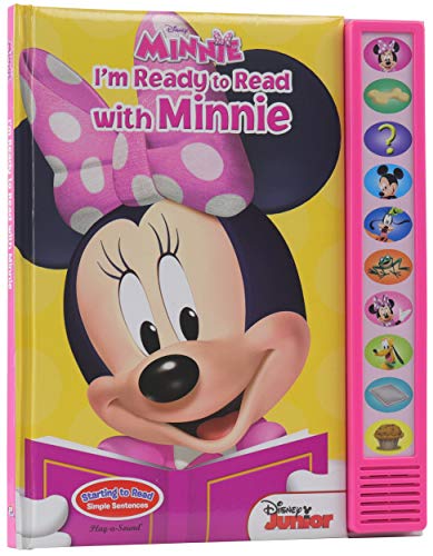 Disney Minnie Mouse - I'm Ready to Read with Minnie Sound Book - Great Alternative to Toys for Christmas - PI Kids (Play-A-Sound)