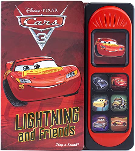 Disney Pixar Cars 3 - Lightning McQueen and Friends Little Sound Book - Play-a-Sound - PI Kids (Play-A-Song)