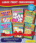 KAPPA Super Saver LARGE PRINT Crosswords Puzzle Pack-Set of 6 Full Size Books