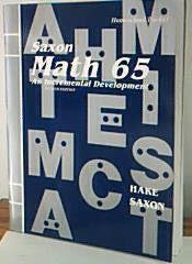 Saxon Math 6/5: Home School