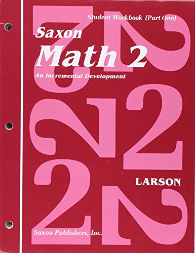 Saxon Math 2 Part One