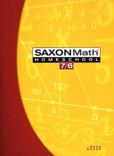 Saxon Math 7/6 Homeschool