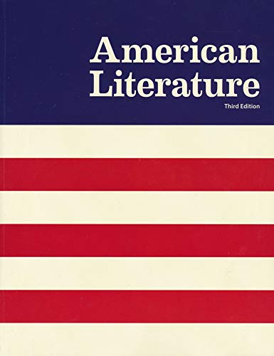 BJU American Literature Third ED Textbook 295881