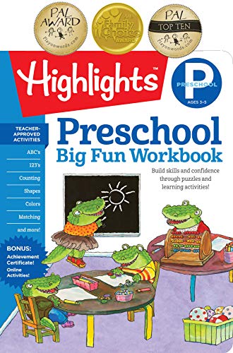 Preschool Big Fun Workbook (Highlights? Big Fun Activity Workbooks)