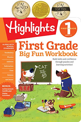 First Grade Big Fun Workbook (Highlights? Big Fun Activity Workbooks)