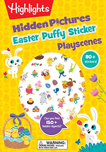 Easter Hidden Pictures Puffy Sticker Playscenes (Highlights Puffy Sticker Playscenes)