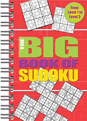 Big Book of Sudoku: Over 500 Puzzles & Solutions, Easy to Hard Puzzles for Adults