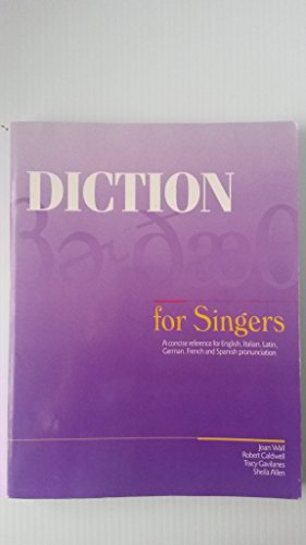 Diction for Singers