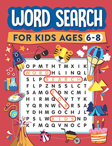 Word Search for Kids Ages 6-8: 100 Word Search Puzzles (Paperback)