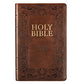 KJV Gift Edition Bible Brown (Leather / Fine Binding)