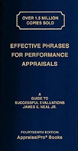 Effective Phrases for Performance Appraisals: A Guide to Successful Evaluations [With Book(s)] (Spiral)