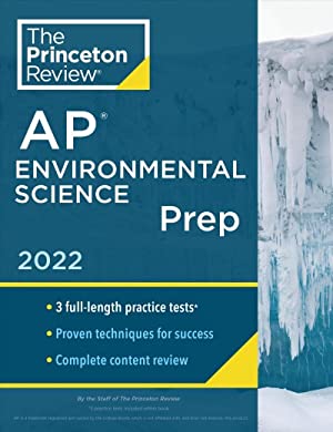 Princeton Review AP Environmental Science Prep 2022